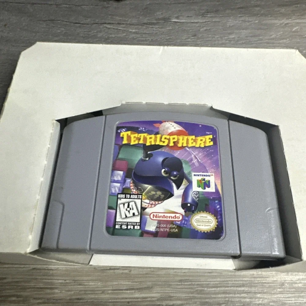 Tetrisphere‎ N64 Nintendo 64 Complete CIB Authentic